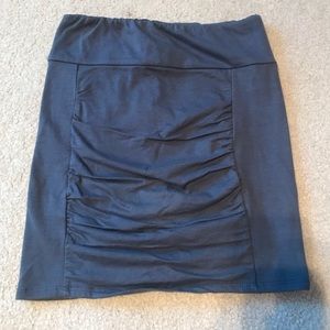 Delia’s grey pencil skirt